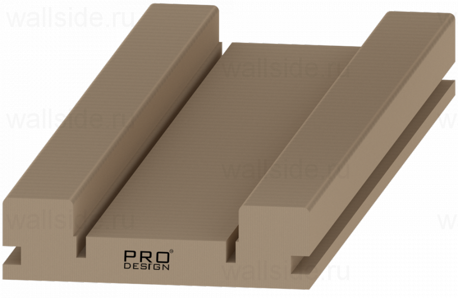 Обрамление 100 мм (шлифованный МДФ) для одностворчатого пенала Eclisse