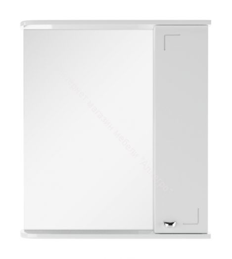 Шкаф-зеркало Классик 60 правый АЙСБЕРГ