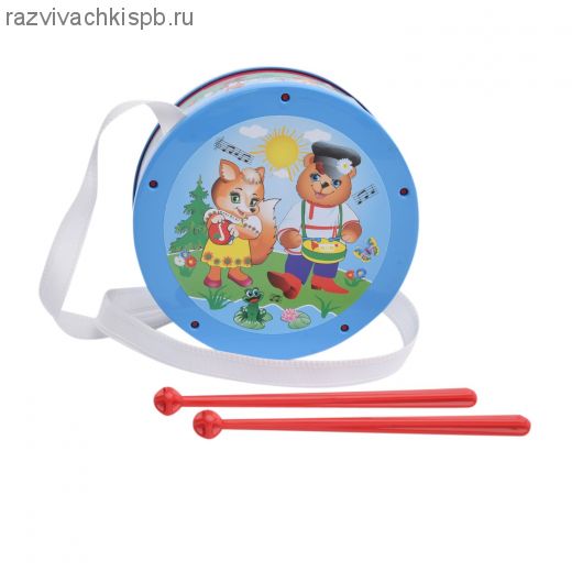 Музыкальный инструмент Барабан. ( Рисунок микс).