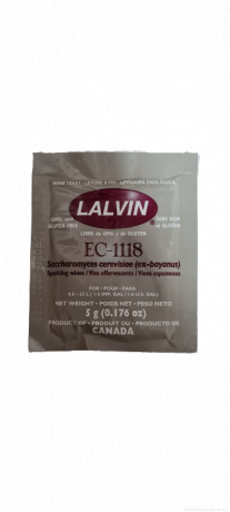 ВИННЫЕ ДРОЖЖИ LALVIN "ЕС-1118" 5 г