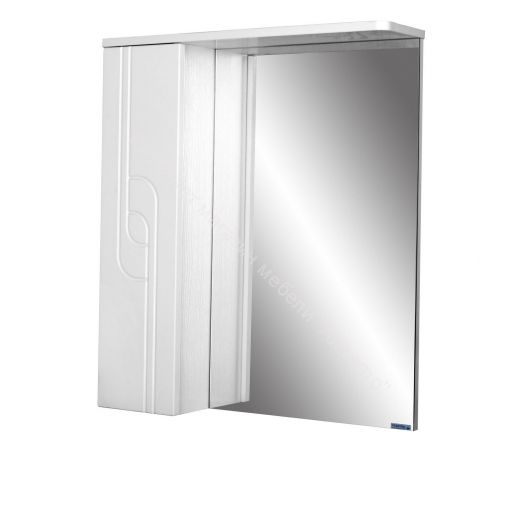 Шкаф-зеркало Лилия 50 левый АЙСБЕРГ