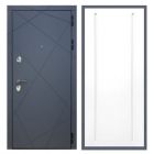 Дверь входная металлическая Great Doors H13 Силк Титан ФЛ-68 Белый Софт