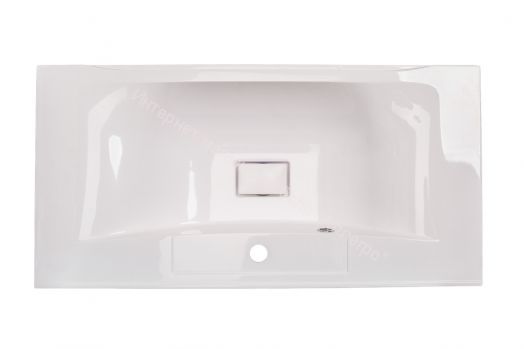 Тумба под умывальник "Elen 90" Cube с 2 верхними ящиками В2 Домино