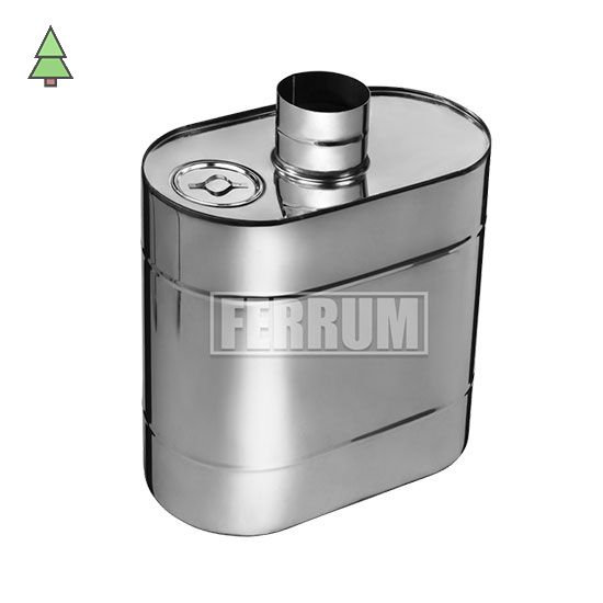 Бак Комфорт эллиптический с трубой Ferrum; Объём: 50/60 л; Диаметр-115 мм