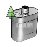 Бак Комфорт эллиптический с трубой Ferrum; Объём: 50/60 л; Диаметр-115 мм