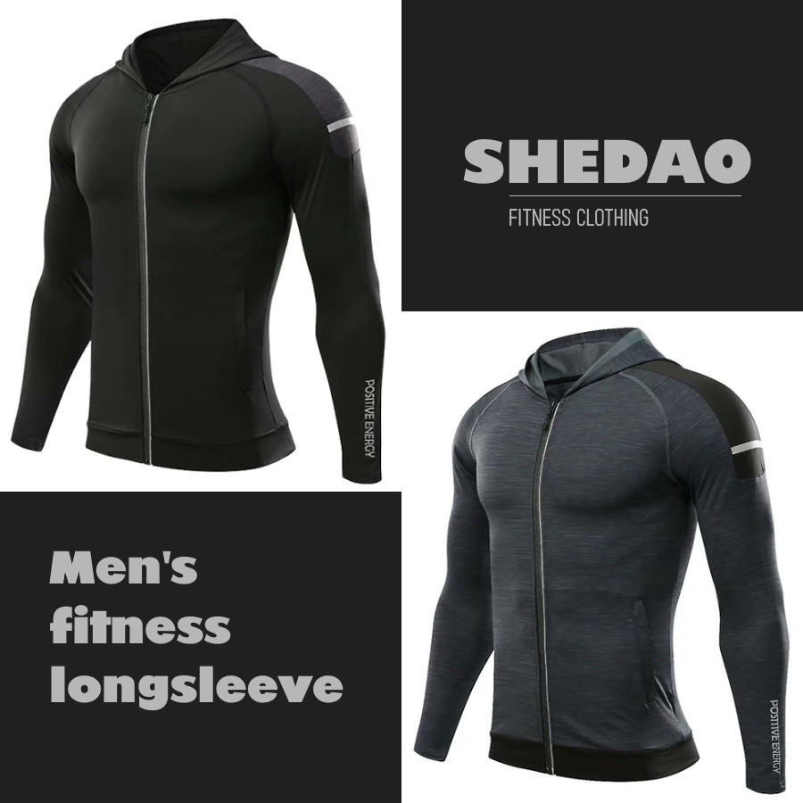 Спортивный лонгслив Shedao L937 BG