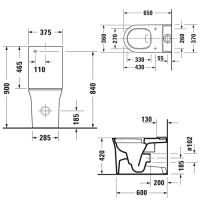 схема Duravit White Tulip 219709