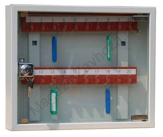 Шкаф для ключей КЛ-20С (с брелками)