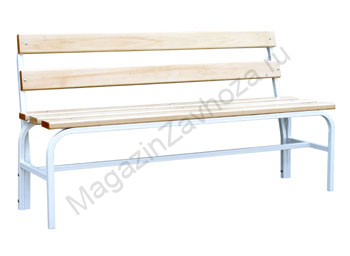 Скамья со спинкой 500