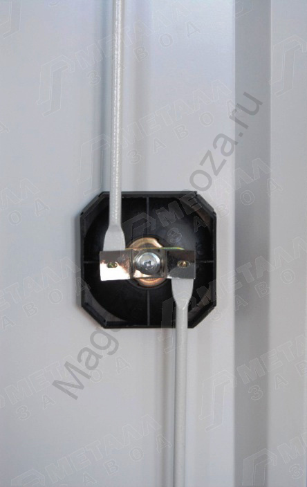 Замок ригельный с ручкой