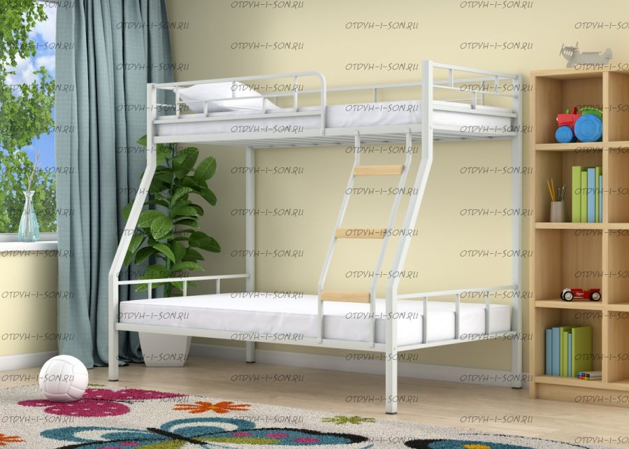 Кровать двухъярусная Радуга Лофт