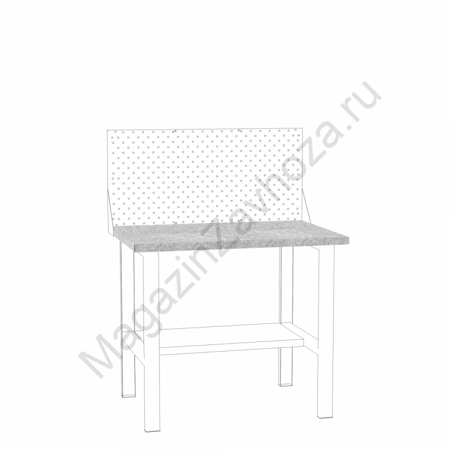 Настил оцинкованный Н-1