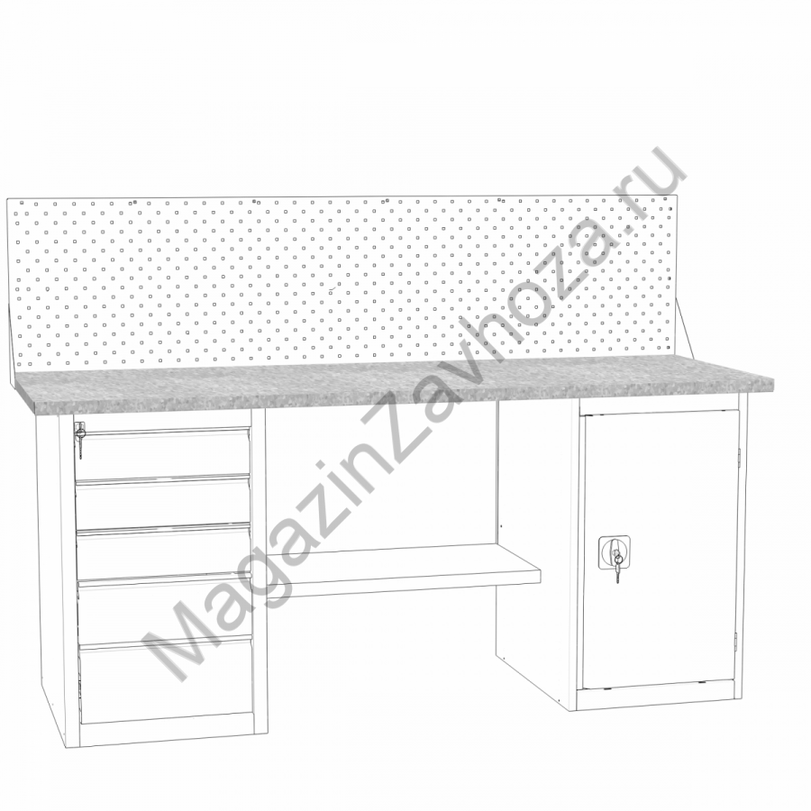 Настил оцинкованный Н-1,9