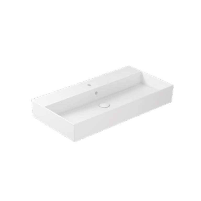 Изображение Раковина Galassia MEG11 PRO с 2 отверстиями и переливом 121x46 8938