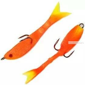 Рыбка перфорированная Мормыш 8 см / 5 шт / цвет: 10
