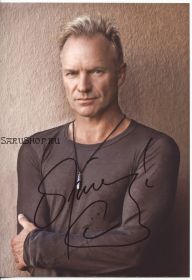 Автограф: Стинг / Sting