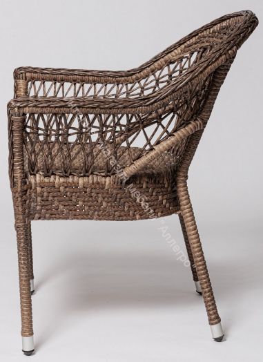 Стул Sofia FM 1018  коричневый, искусственный ротанг