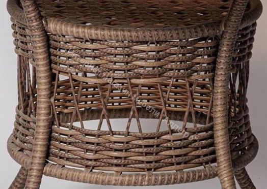 Стул Sofia FM 1018  коричневый, искусственный ротанг