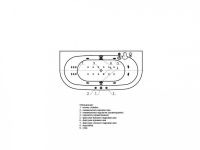 Акватек полимерная ванна Морфей 190х90 схема 4