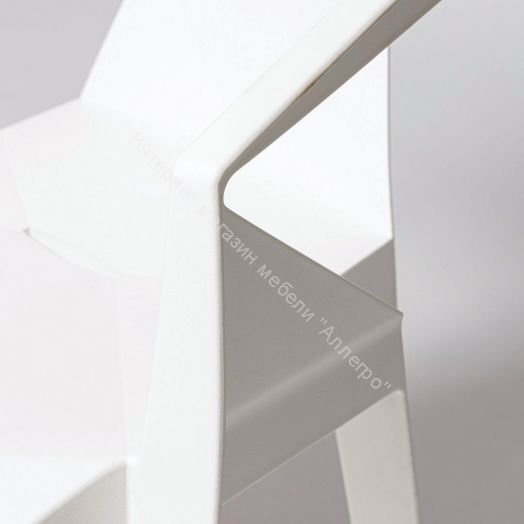 Кресло пластик Румба Белый