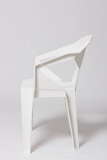 Кресло пластик Румба Белый