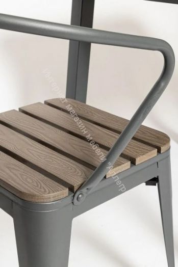 Стул PC 630 Темно-коричневый, рolywood