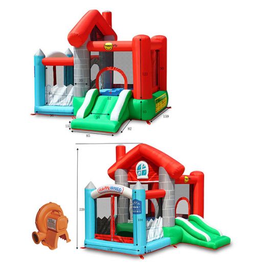 Детский надувной Батут "Счастливый дом" HAPPY HOP 9315