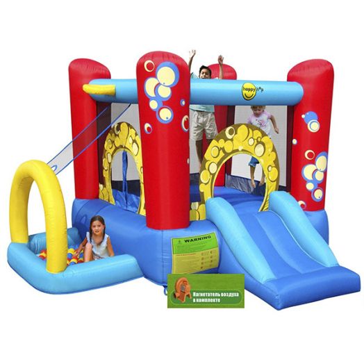 Детский Игровой центр 4 в 1 Праздничные Пузыри HAPPY HOP 9214