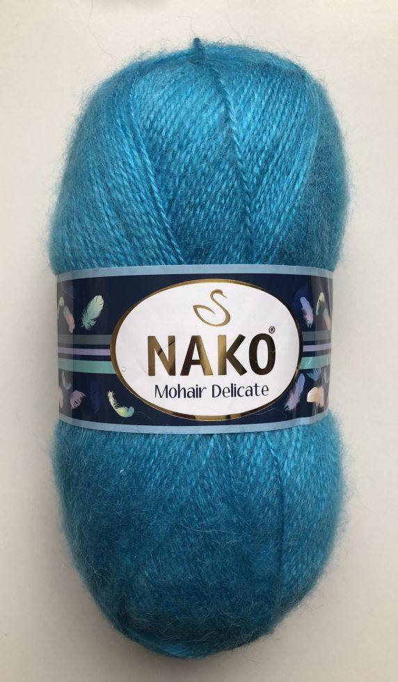 Mohair Delicat (Elegant) (Nako) 6134-бирюза