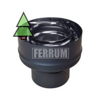 Старт-сэндвич Ferrum 0.8 мм; Эмаль черная 600°