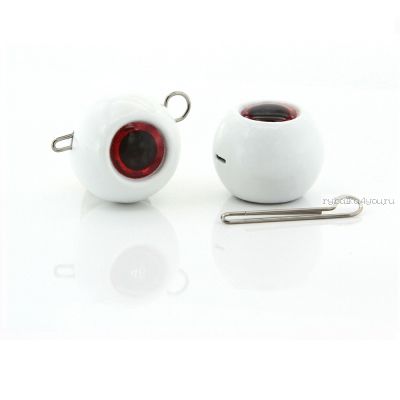 Груз крашеный Мормыш разборная чебурашка Таблетка 48 гр / 5 шт. в упаковке / цвет: 08 люминисцентный