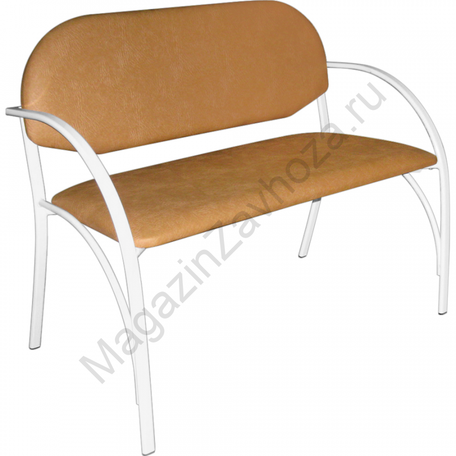 Диван-банкетка для посетителей М117-012 двухместный, разборный (Заказ от 3шт)