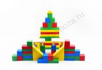 Конструктор деревянный 4–5 лет, 55 элементов