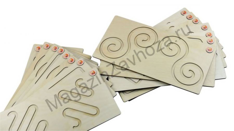 Набор межполушарных досок 14 штук