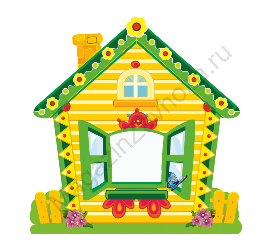 Декорация ИЗБУШКА двусторонняя