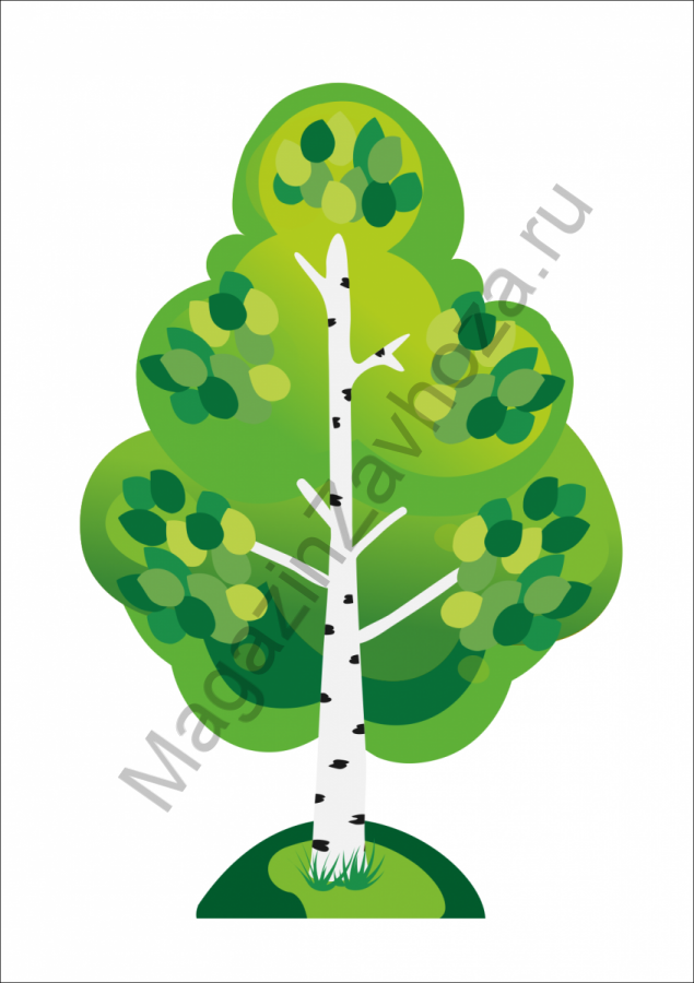 Декорация БЕРЕЗА