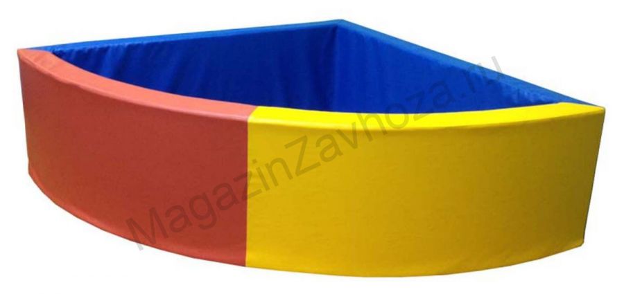 Сухой бассейн угловой, 150*150*50 см