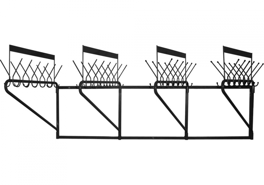 Гардеробная настенная вешалка М163-02