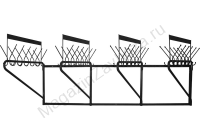 Гардеробная настенная вешалка М163-02