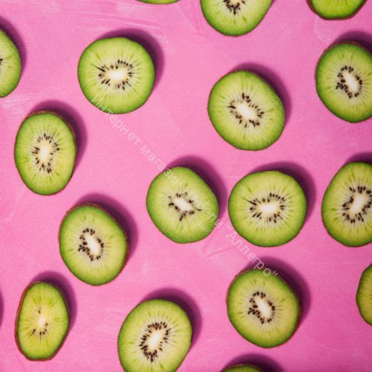 Кресло MELODY ткань/флок, фиолетовый, Botanica 06 kiwi/138