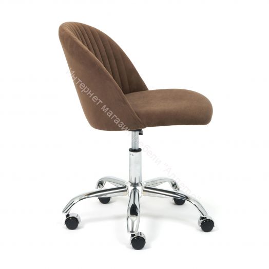 Кресло MELODY флок , коричневый, 6