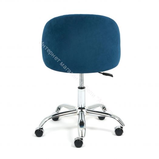 Кресло MELODY флок, синий, 32