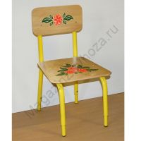 СТУЛ ДЕТСКИЙ НА МЕТАЛЛОКАРКАСЕ РЕГУЛИРУЕМЫЙ 9(1)