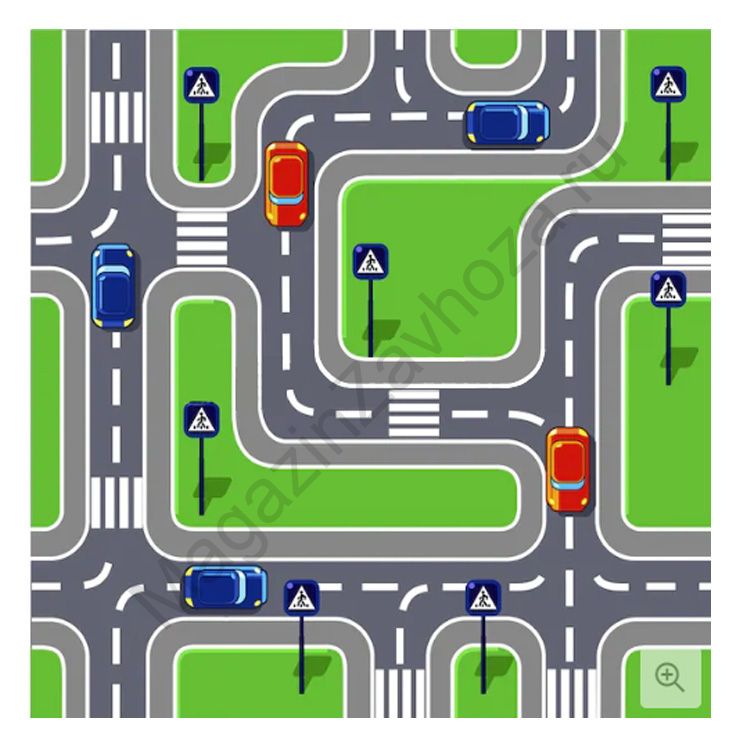 ИГРОВОЕ ПОЛЕ ДЛЯ МНОГОФУНКЦИОНАЛЬНОГО СТОЛА ПРОПУСТИТЕ ПЕШЕХОДА