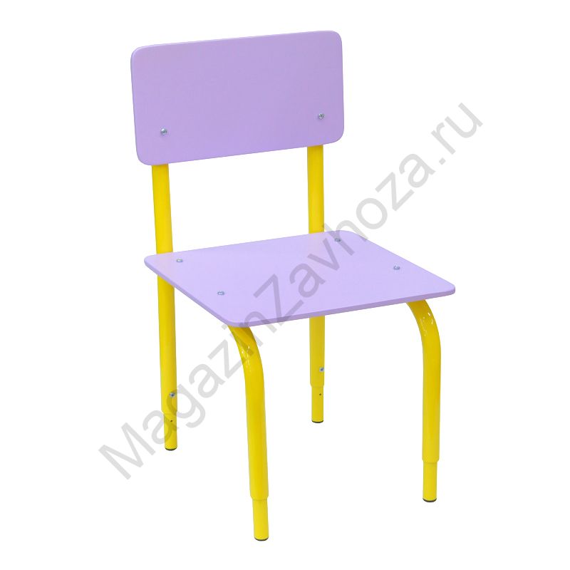 СТУЛ ДЕТСКИЙ НА МЕТАЛЛОКАРКАСЕ РЕГУЛИРУЕМЫЙ 2/124