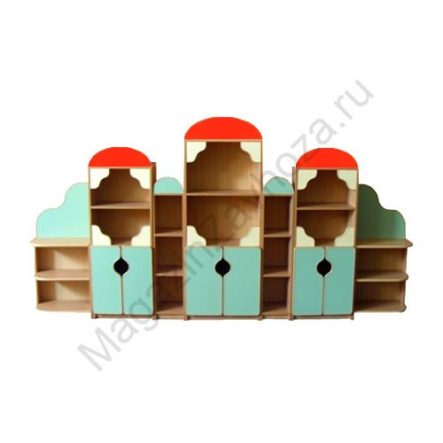 СТЕНКА ДЕТСКАЯ ЛЕСНАЯ СКАЗКА М-1