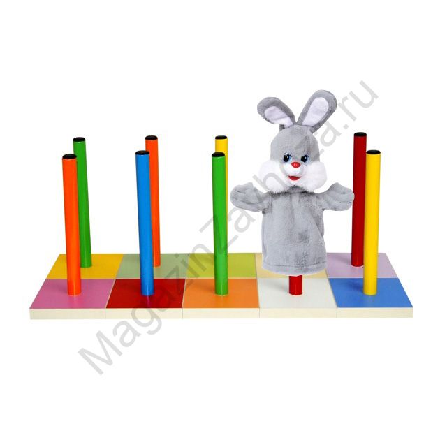 СТОЙКА Д/ТЕАТРА КУКОЛ НАБОР ДЕТСКИЙ 10 ШТ. М-2