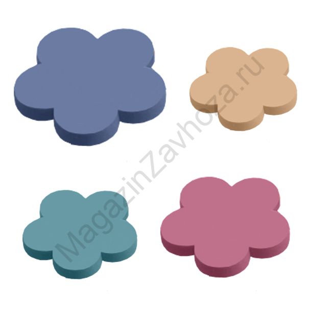 ДЕКОРАЦИЯ ЦВЕТОК 5 ЛЕПЕСТКОВ (МДФ)