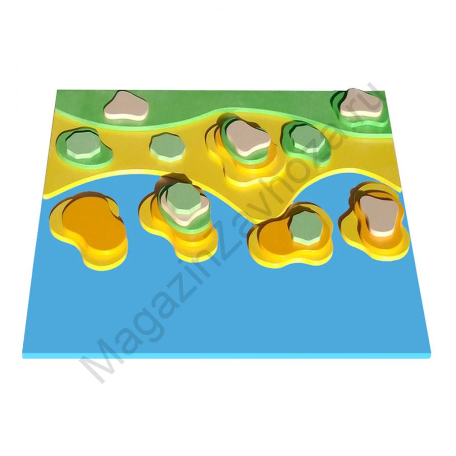 ИГРОВОЕ ПОЛЕ ДЛЯ МНОГОФУНКЦИОНАЛЬНОГО СТОЛА ЛАНДШАФТ