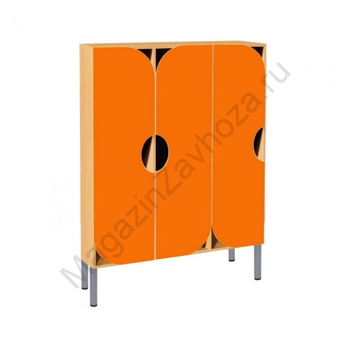 Шкаф Детский с решеткой Овал - 3